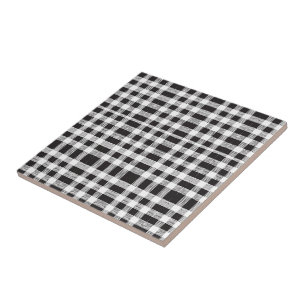 Carreaux en céramique blanc et noir