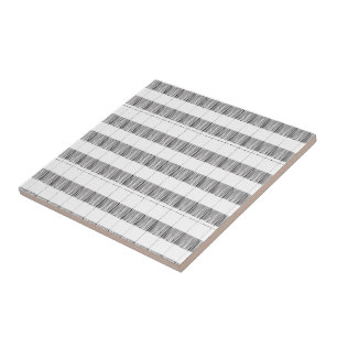 Carreaux en céramique blanc et noir
