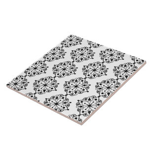 Carreaux en céramique de marbre noir