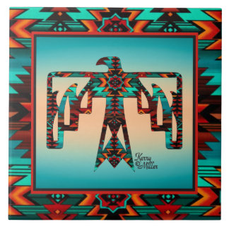 Carreaux en céramique de Thunderbird Tribal