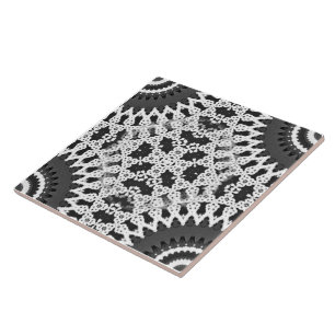 Carreaux en céramique dentée