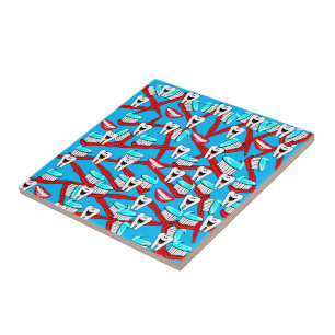 Carreaux en céramique, Dents, dentifrice, Brosse à