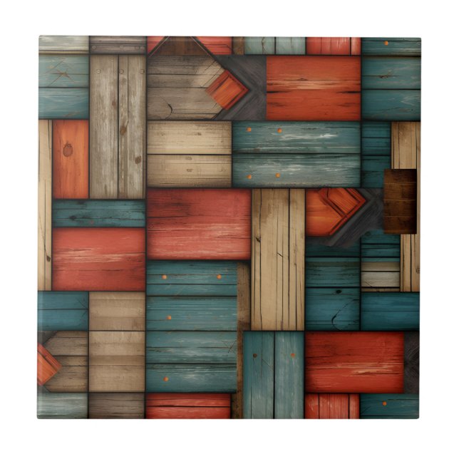 Carreaux en céramique occidentale rétro (Devant)