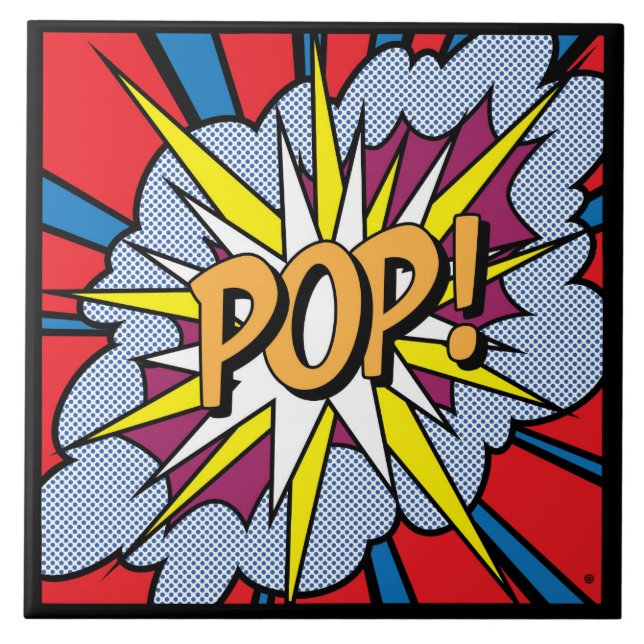Carreaux en céramique Pop Art (Devant)