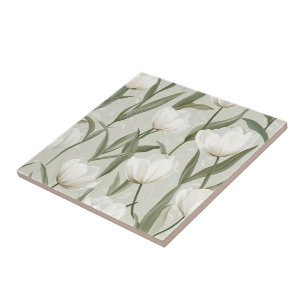 Carreaux En Céramique Tulip Chic Pour Cuisine Rust