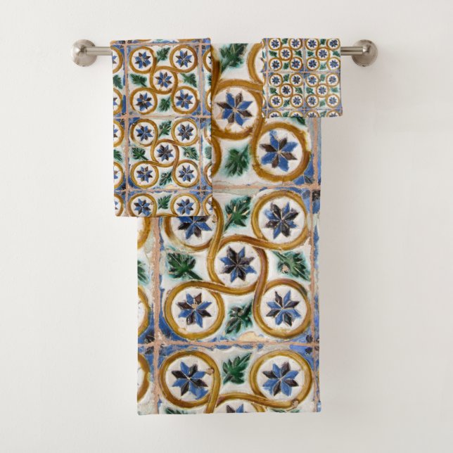 Carreaux espagnols #2 #travel #motif #wall #art (En situation)