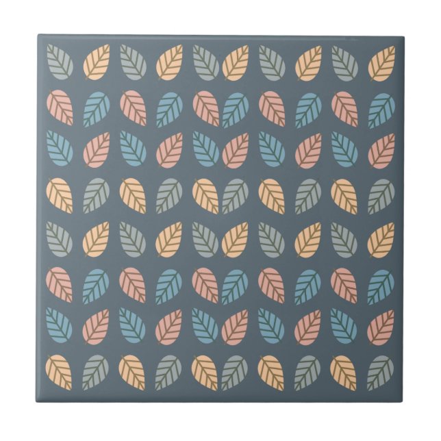 Carreaux Feuilles scandinaves (Devant)