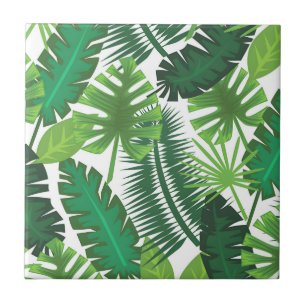 carreaux frais en feuille de palme