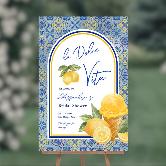 Carreaux italiens La Dolce Vita Fête des mariées d (Créateur téléchargé)