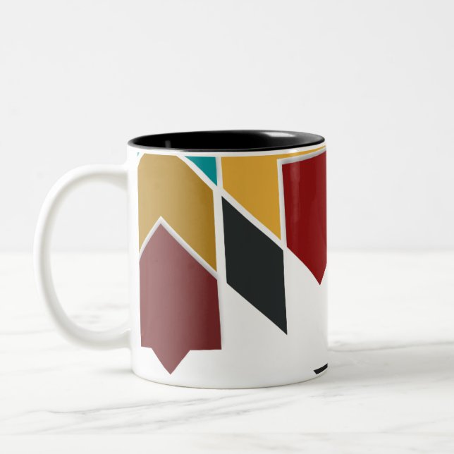 Carreaux marocains colorés Mug (Gauche)