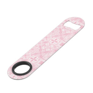 Carreaux ornés en rose