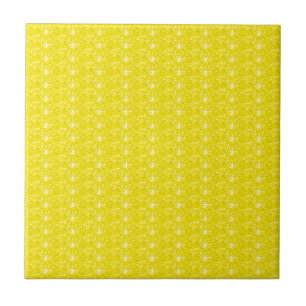 Carreaux Parties scintillant jaune