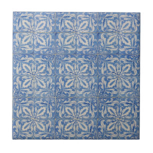 Carreaux portugais Vintage Azulejos Bleu Blanc