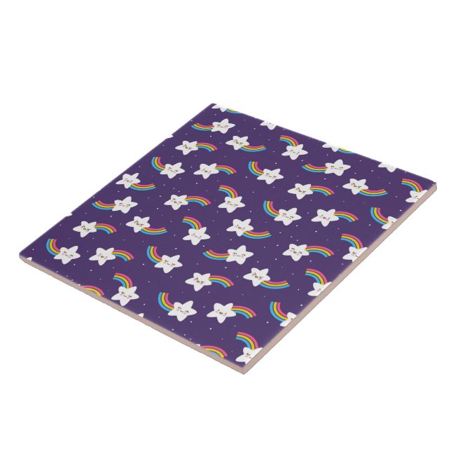 Carreaux Rainbow Stars (Côté)