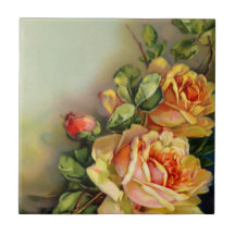 Carreaux Roses vintages