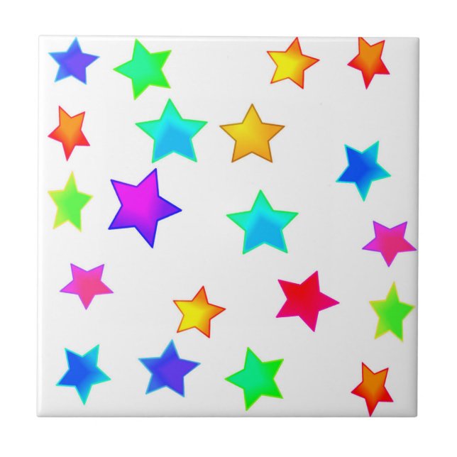Carreaux Stars Colorés (Devant)