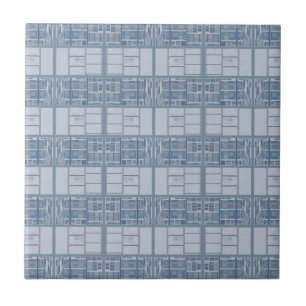 Carreaux texturés gris bleu