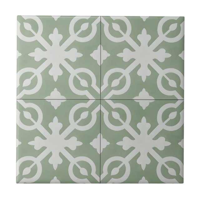 carreaux verts classiques (Devant)