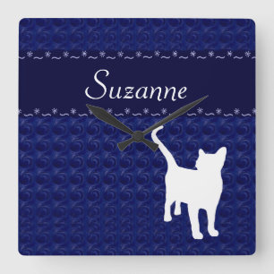 Carrée Collection Cuddle Cats - horloge