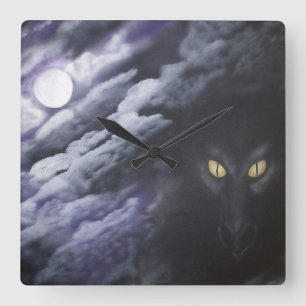Carrée Dragon Moon- Horloge