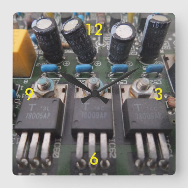 Carrée Horloge (Recto)