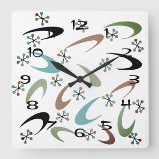 Carrée Horloge atomique du milieu du siècle