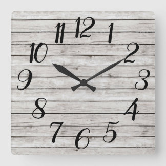 Carrée Horloge Carré agricole