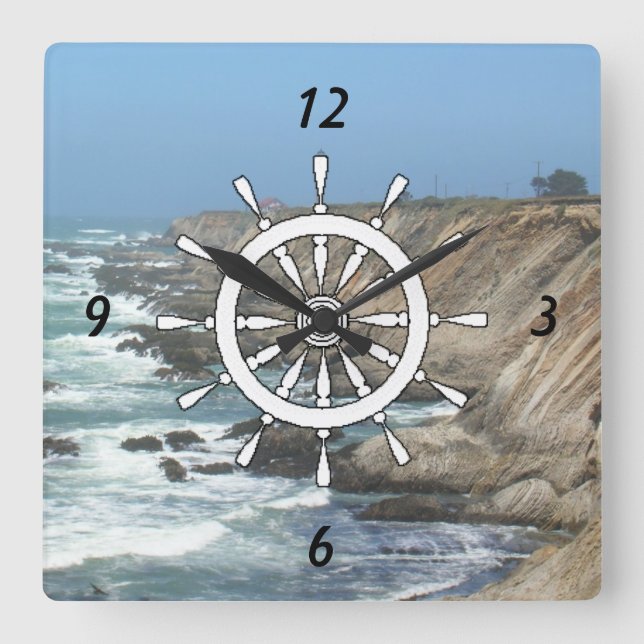 Carrée Horloge - Commande du navire (Recto)