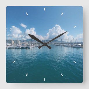 Carrée horloge créez la vôtre