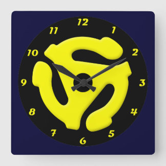 Carrée Horloge de 45 tr/min