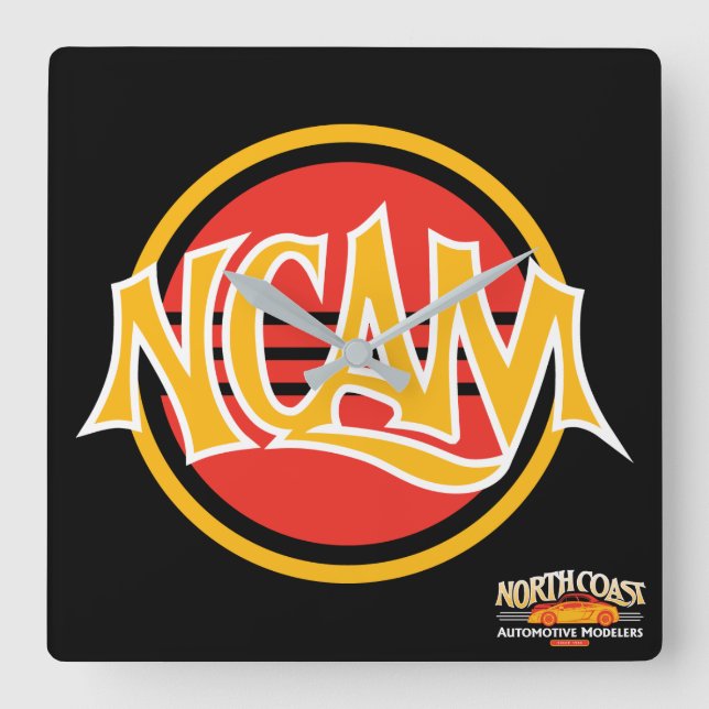 Carrée Horloge de l'atelier NCAM (Recto)