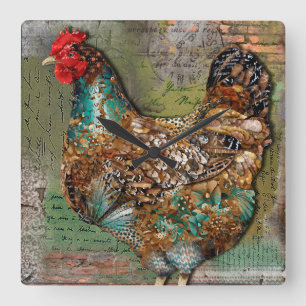 Carrée Horloge de poule de Paris