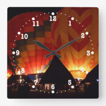 Horloge d'exposition de lueur