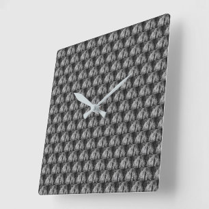 Carrée horloge domestique nature morte