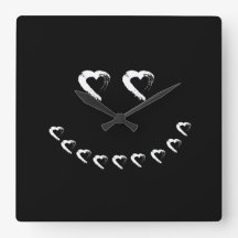 Horloge du Boo Heart Wall