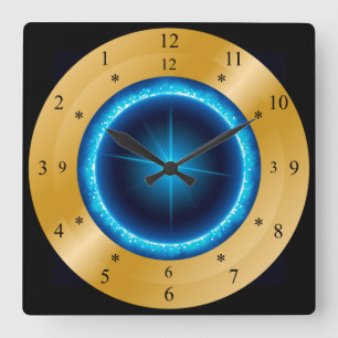 Carrée Horloge Du Temps ~ Étoile De L'Inde ~ Voyage Du T