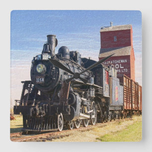 Carrée Horloge du train 1