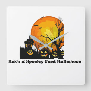 Carrée Horloge en Acrylique