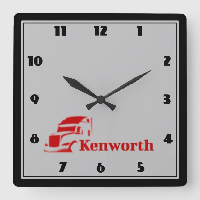 Carrée Horloge Kenworth (Recto)