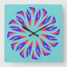 Horloge murale, Un élégant design classique multic