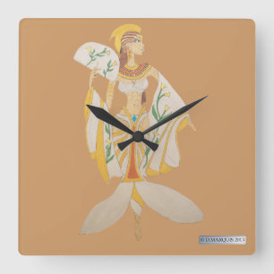 CARRÉE HORLOGE PERSONNALISÉ - GODDESS N° 2