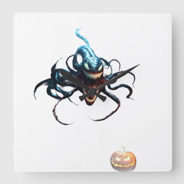 Carrée Horloge Venom (Recto)