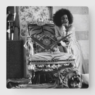 Carrée Jeune horloge de Sathya Sai Baba