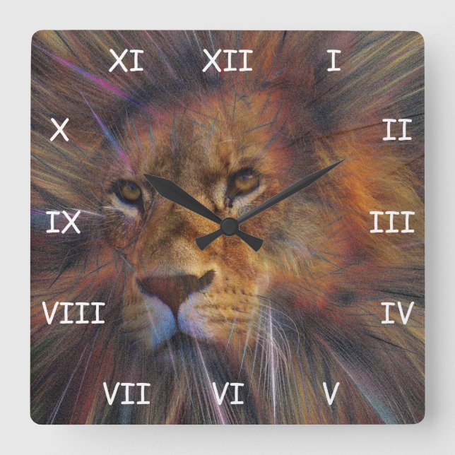 Carrée Lion dans la Galerie Carré Horloge (Recto)