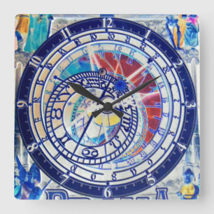 CARRÉE PRAHA CZECHOSLOVAKIA HORLOGE ASTRONOMIQUE 4