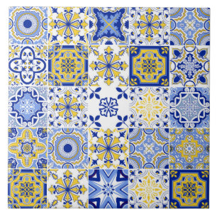 Carrelage en céramique à motif de carreaux portuga