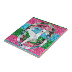Carrelage en céramique Carreau blanc Circulaire