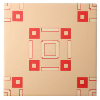 Carrelage en céramique - Motif en carreaux de cora