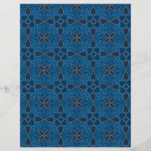 Carrelage espagnol Macédoine avec papeterie orange
