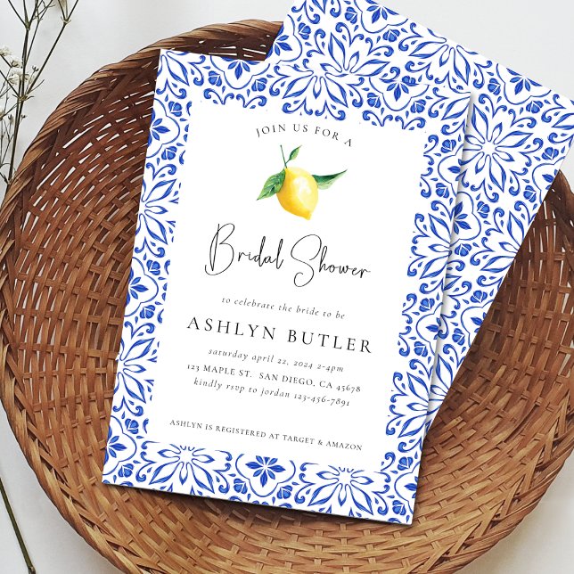 Carrelage méditerranéen Lémon Invitation à la douc (Créateur téléchargé)